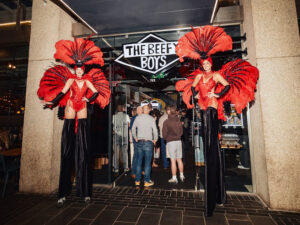 The Beefy Boys Officially Open Exeter Restaurant Following Vegas Themed Launch Night